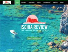 Tablet Screenshot of ischiareview.com